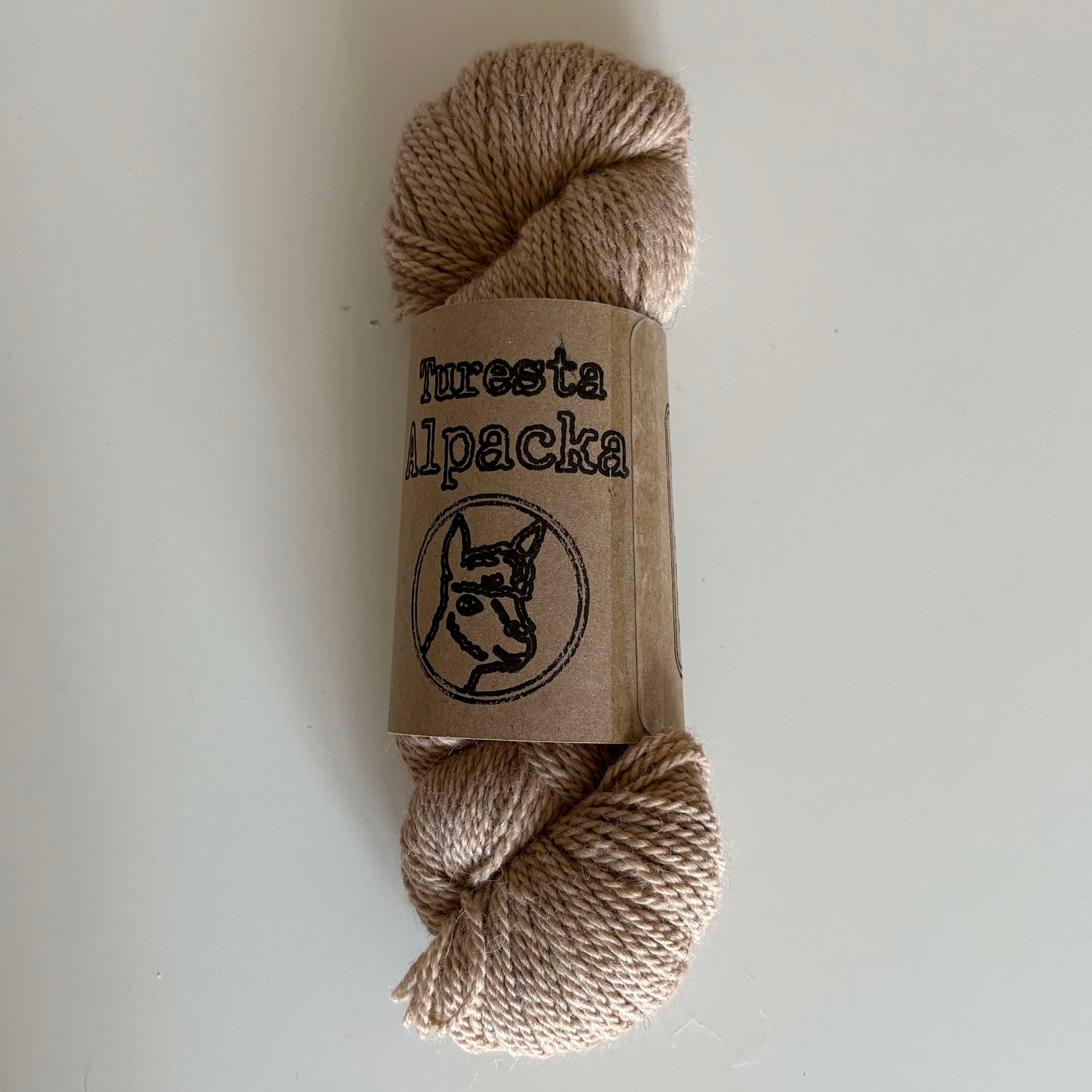 Alpackagarn beige 100g